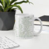 Taza blanca brillante - Imagen 3