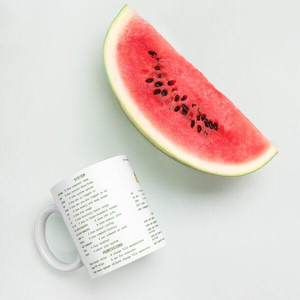 Taza blanca brillante - Imagen 6