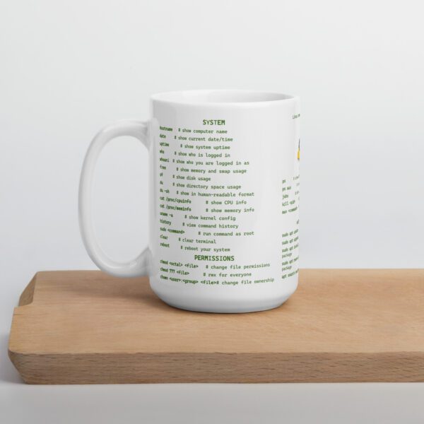 Taza blanca brillante - Imagen 7