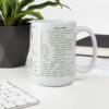 Taza blanca brillante - Imagen 8