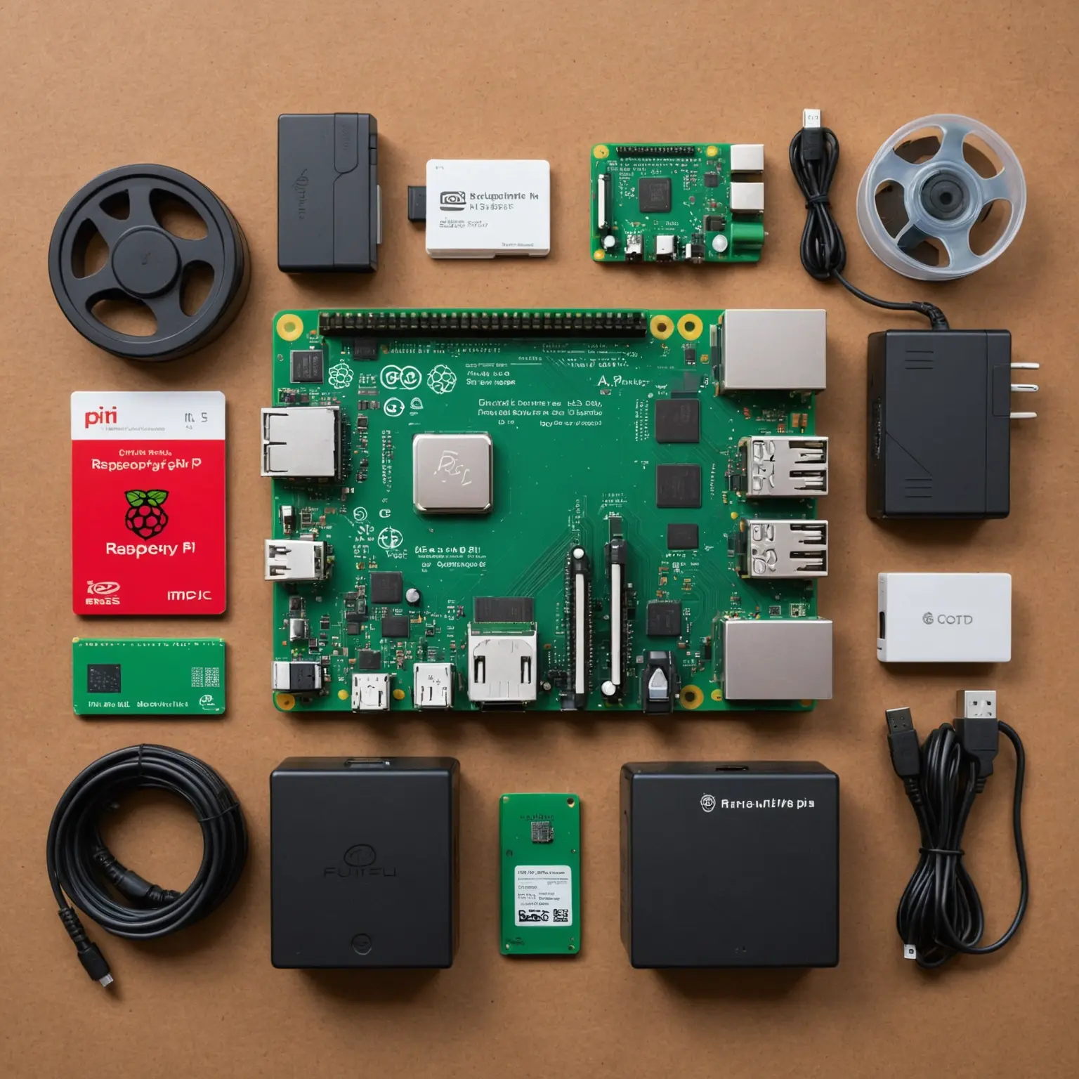 Kit completo de materiales para montar servidor NAS con Raspberry Pi