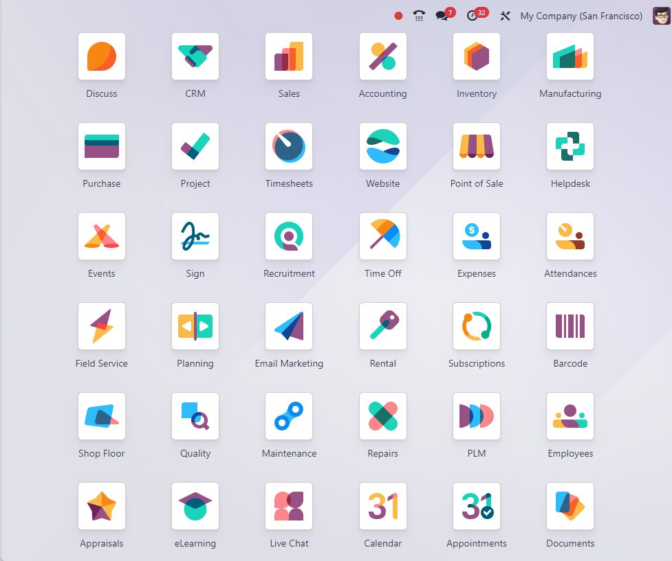 Odoo Apps - Ecosistema de aplicaciones Odoo