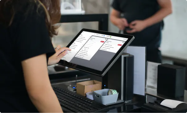 Odoo TPV in a shop