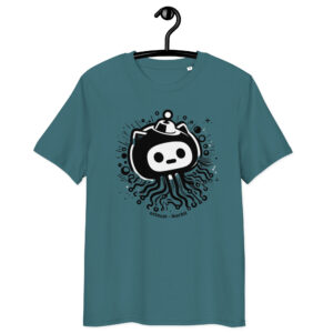 Camiseta Octocat de algodón orgánico unisex